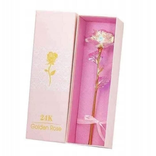 Wieczna złota róża Walentynki Pomysł na prezent Magia Miłości Pudełko box / FOTOROB Inna marka
