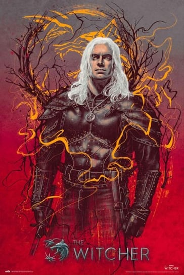 Wiedźmin Geralt Z Rivii - plakat Wiedźmin