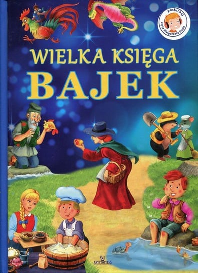 Wielka księga bajek + CD Nosowska Dorota