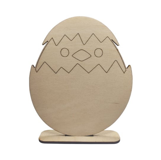 Wielkanocne jajko 10cm na podstawce do decoupage Inna marka