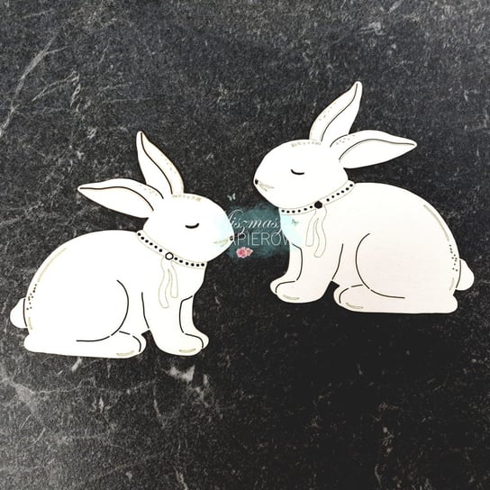 Wielkanocne króliki Gosi Miszmasz Papierowy