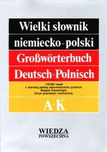Wielki Słownik Niemiecko-Polski Piprek Jan