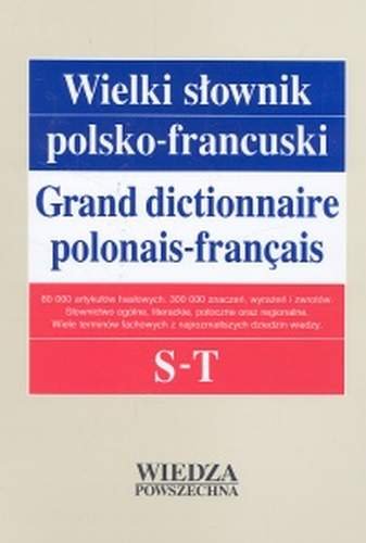 Wielki słownik polsko-francuski Frosztęga Bogusława