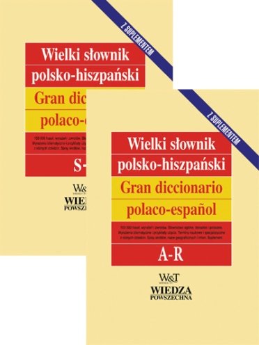 Wielki słownik polsko-hiszpański z suplementem Perlin Oskar