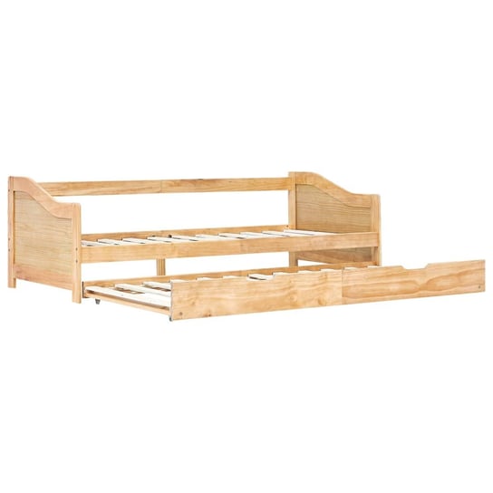 Wielofunkcyjna drewniana kanapa z wysuwanym łóżkie Inna marka