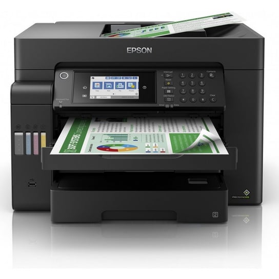 Wielofunkcyjna kolorowa drukarka Epson Bezprzewodowa drukarka Ecotank Et-16650 (A3+/A4) Inny prou