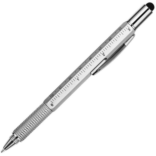 Wielofunkcyjny długopis 6 w 1 do domowego utrwalacza - srebrny Inna marka