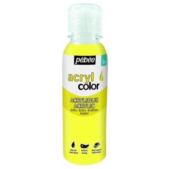 Wielopowierzchniowa farba akrylowa - Neonowa żółć - 150 ml Inna marka