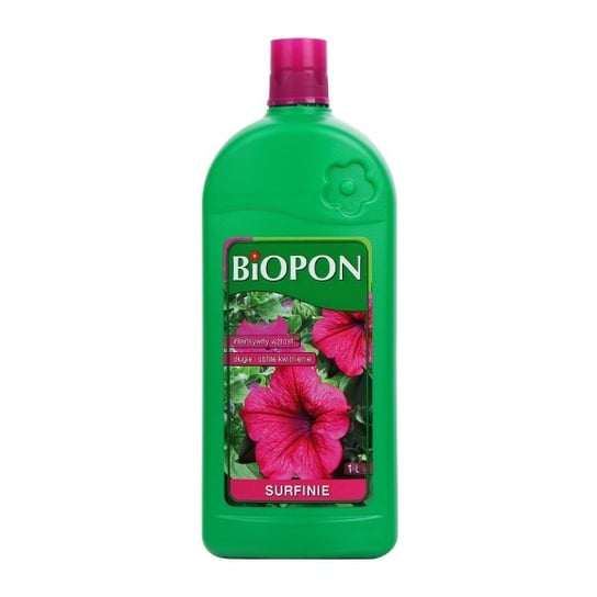 Wieloskładnikowy nawóz mineralny do surfinii BROS Biopon, 1 l Biopon