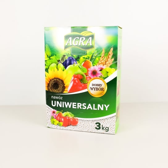 Wieloskładnikowy nawóz uniwersalny 3 kg - Agra AGRA