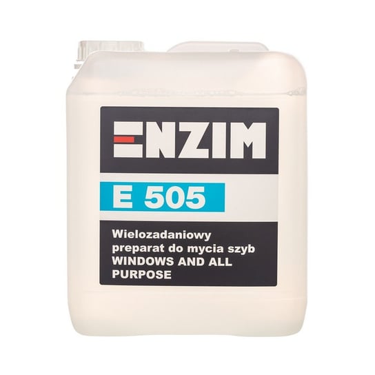 Wielozadaniowy preparat do mycia szyb ENZIM E 505 Windows and All Purpose, 5 l Enzim