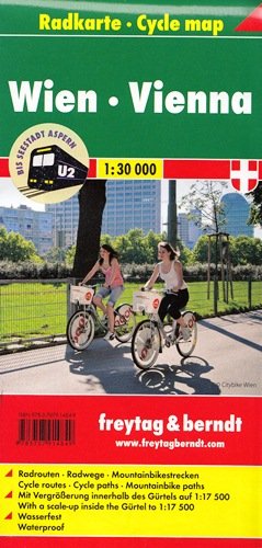 Wien. Mapa rowerowa 1:30 000 Freytag & Berndt