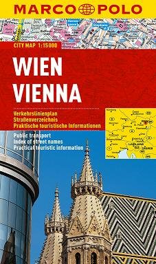 Wien / Vienna. City Map 1:15 000 Opracowanie zbiorowe