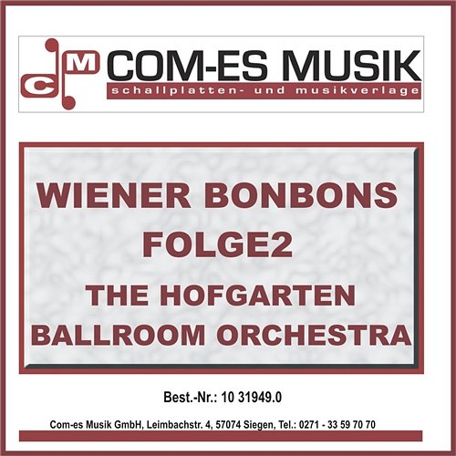 Amboss Polka The Hofgarten Ballroom Orchestra