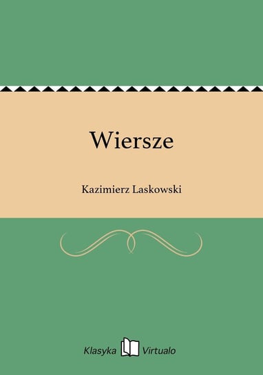 Wiersze - ebook epub Laskowski Kazimierz