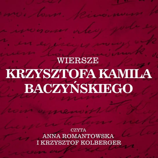 Wiersze Krzysztofa Kamila Baczyńskiego Baczyński Krzysztof Kamil