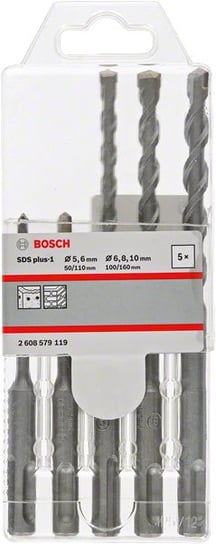 Wiertła BOSCH SDS Plus-1, 5-10 mm, 5 szt. Bosch