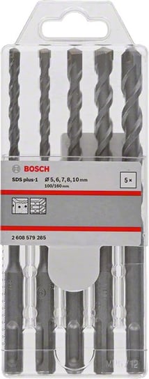 Wiertła BOSCH SDS Plus-1, 5-10 mm, 5 szt. Bosch