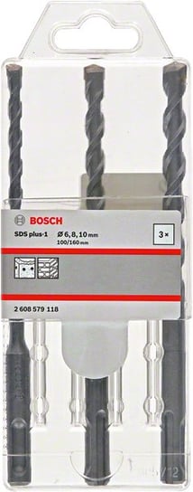 Wiertła BOSCH SDS Plus-1, 6-10 mm, 3 szt. Bosch