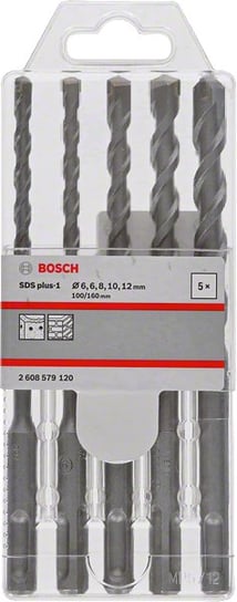 Wiertła BOSCH SDS Plus-1, 6-12 mm, 5 szt. Bosch