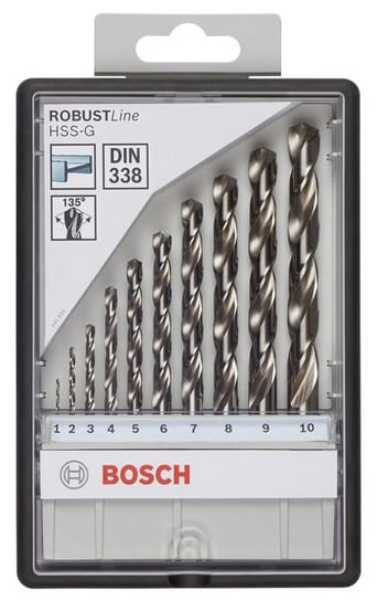 Wiertło BOSCH metal hss-g, 10 mm, 10 szt Bosch