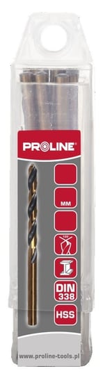 Wiertło do metalu HSS DIN338 szlifowane krawędzie 7.0mm sztuk 1 Proline Proline