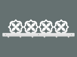 Wieszak do przedpokoju Marokański III 60 cm biały matowy Inna marka