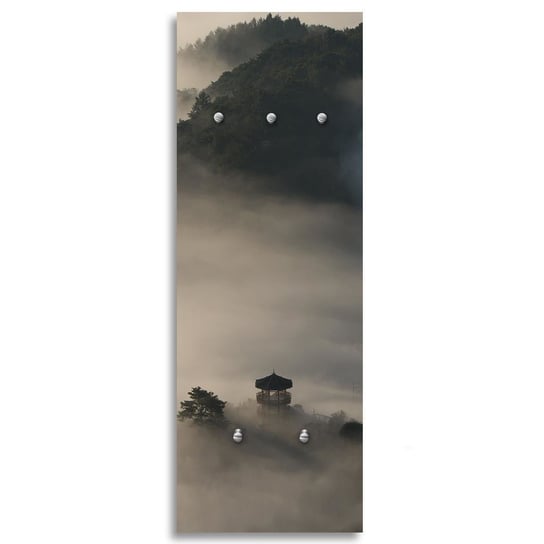 Wieszak FEEBY Góry we mgle, 25x70 cm Feeby