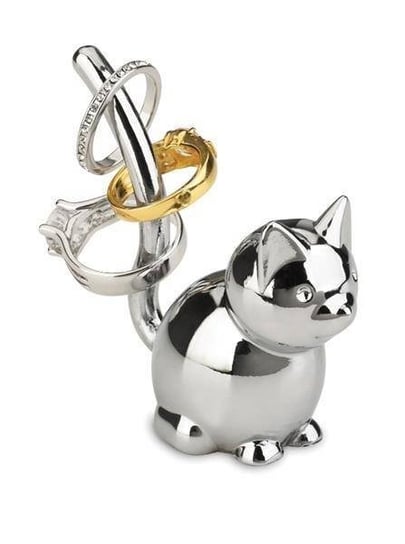 Wieszak na biżuterię Zoola Kot, srebrny Umbra