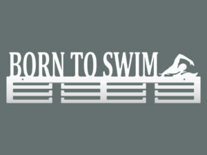 Wieszak Na Medale Born To Swim 60 Cm Biały Matowy Inna marka
