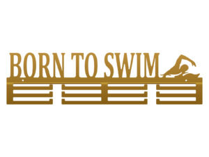 Wieszak Na Medale Born To Swim 60 Cm Złoty Inna marka