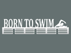 Wieszak Na Medale Born To Swim 80 Cm Biały Matowy Inna marka