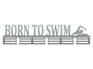 Wieszak Na Medale Born To Swim 80 Cm Srebrny Inna marka