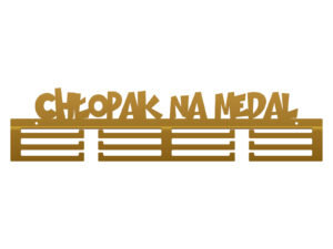 Wieszak Na Medale Chłopak Na Medal 60 Cm Złoty Inna marka