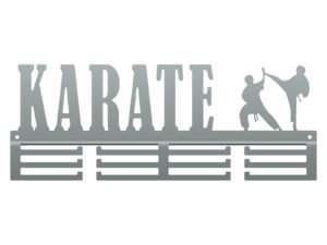 Wieszak Na Medale Karate 40 Cm Srebrny Inna marka