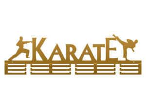 Wieszak Na Medale Karate Ii 80 Cm Złoty Inna marka