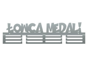Wieszak Na Medale Łowca Medali 60 Cm Srebrny Inna marka