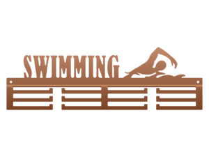Wieszak Na Medale Swimming Pływanie 40 Cm Miedziany Inna marka