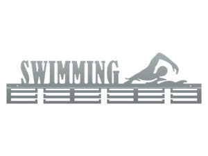 Wieszak Na Medale Swimming Pływanie 80 Cm Srebrny Inna marka