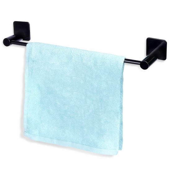 Wieszak ścienny na ręczniki stalowy czarny 42 cm Bathroom Solutions