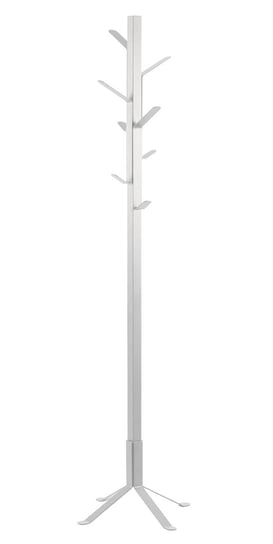 Wieszak stojący ELIOR Maye, biały, 181x50x50 cm Elior