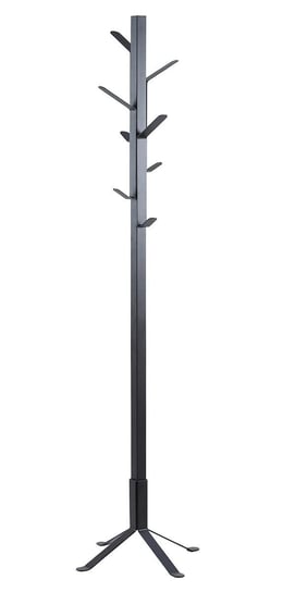 Wieszak stojący ELIOR Maye, czarny, 181x50x50 cm Elior
