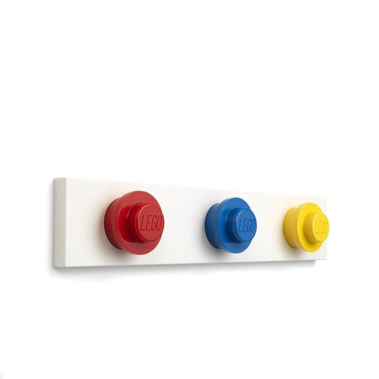 Wieszaki LEGO® na listwie (Czerwony, niebieski, żółty) LEGO