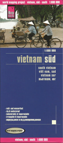 Wietnam Południowy. Mapa 1:600 000 Opracowanie zbiorowe