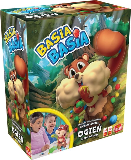 Wiewiórka Basia Basia, gra zręcznościowa, Goliath Goliath Games