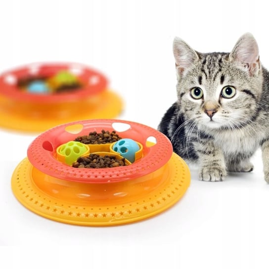 Wieża KARUZELA zabawka dla kota z piłkami na smaki Inna marka