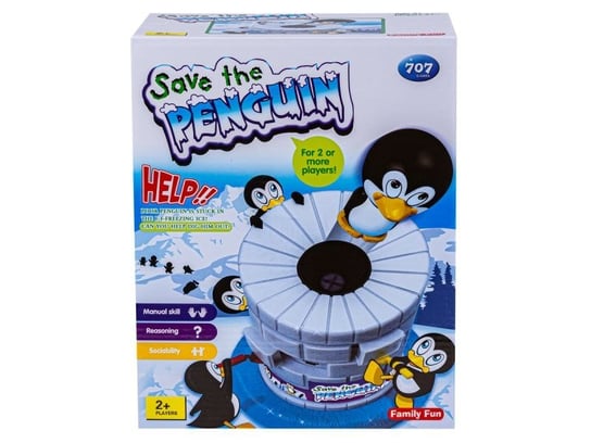 Wieża Uratuj Pingwina Save The Penguin   gra zręcznościowa Zabawkowy Zawrót Głowy Zabawkowy Zawrót Głowy