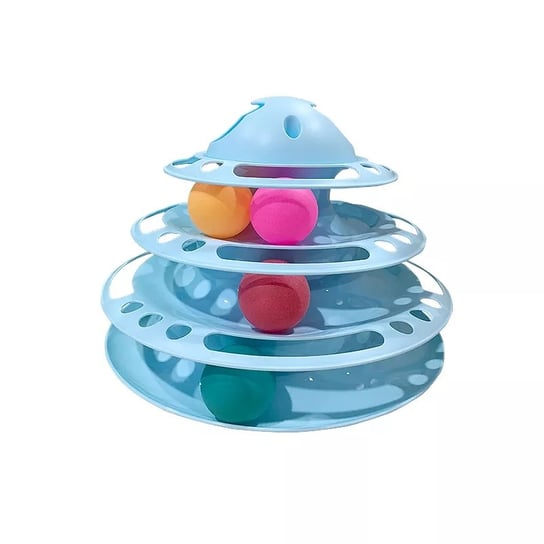 Wieża z piłeczkami dla kota zabawka interaktywna Reddy ZOO