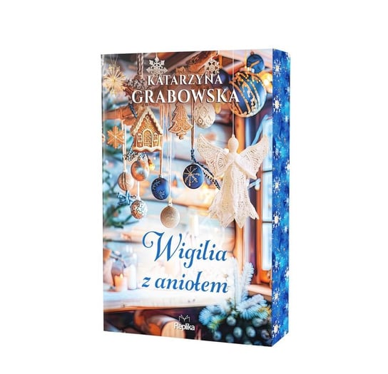 Wigilia z aniołem (barwione brzegi) Grabowska Katarzyna