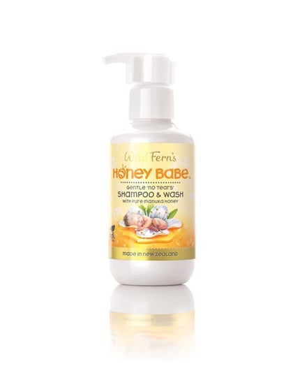 Wild Ferns, Honey Babe, Łagodny szampon & żel do kąpieli dla dzieci, 140 ml Wild Ferns
